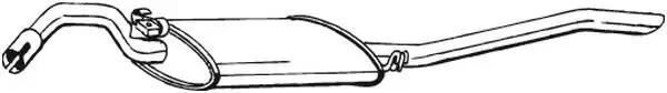 Endschalldämpfer BOSAL 281-699