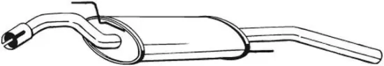 Endschalldämpfer BOSAL 279-483 Bild Endschalldämpfer BOSAL 279-483