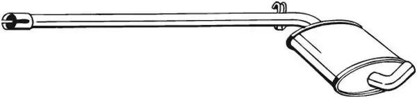Mittelschalldämpfer BOSAL 279-695