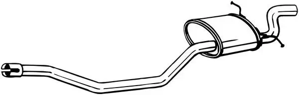 Endschalldämpfer BOSAL 280-253