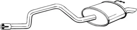 Endschalldämpfer BOSAL 281-043 Bild Endschalldämpfer BOSAL 281-043