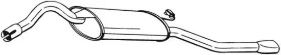 Endschalldämpfer BOSAL 280-655 Bild Endschalldämpfer BOSAL 280-655