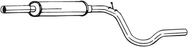 Mittelschalldämpfer BOSAL 279-119