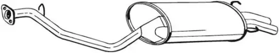 Endschalldämpfer BOSAL 281-297 Bild Endschalldämpfer BOSAL 281-297