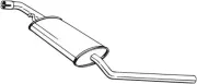 Mittelschalldämpfer BOSAL 281-241