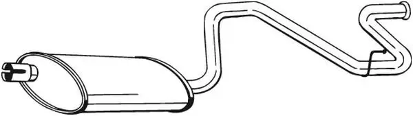 Endschalldämpfer BOSAL 281-869