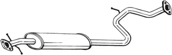 Mittelschalldämpfer BOSAL 282-055 Bild Mittelschalldämpfer BOSAL 282-055