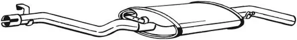 Endschalldämpfer BOSAL 282-305
