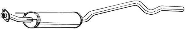 Mittelschalldämpfer BOSAL 282-315