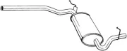 Mittelschalldämpfer BOSAL 282-363