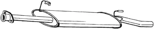 Mittelschalldämpfer BOSAL 282-387