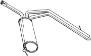Endschalldämpfer BOSAL 281-795