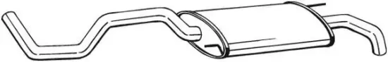 Endschalldämpfer BOSAL 282-471 Bild Endschalldämpfer BOSAL 282-471