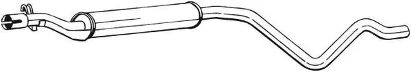 Mittelschalldämpfer BOSAL 282-509