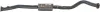 Mittelschalldämpfer BOSAL 282-619 Bild Mittelschalldämpfer BOSAL 282-619