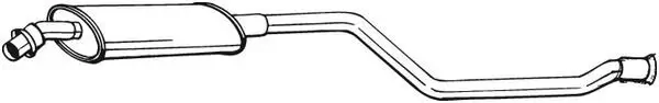 Mittelschalldämpfer BOSAL 283-505