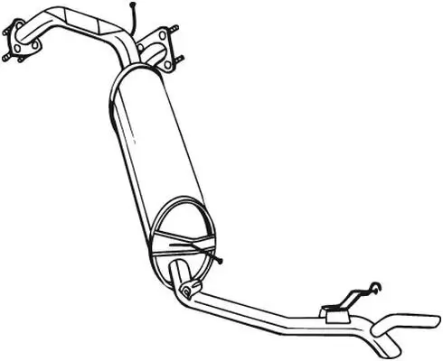 Endschalldämpfer BOSAL 282-975 Bild Endschalldämpfer BOSAL 282-975