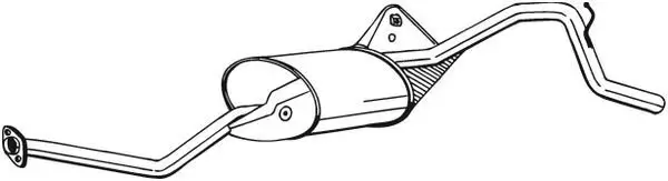 Endschalldämpfer BOSAL 283-099