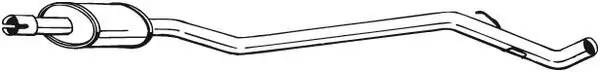 Mittelschalldämpfer BOSAL 283-101
