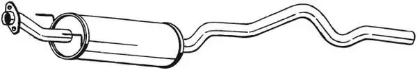 Mittelschalldämpfer BOSAL 283-317