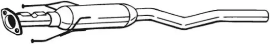 Mittelschalldämpfer BOSAL 283-705 Bild Mittelschalldämpfer BOSAL 283-705