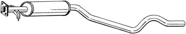 Mittelschalldämpfer BOSAL 283-797