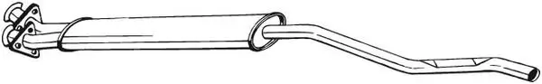 Mittelschalldämpfer BOSAL 283-943