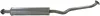 Mittelschalldämpfer BOSAL 284-099 Bild Mittelschalldämpfer BOSAL 284-099