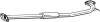 Mittelschalldämpfer BOSAL 284-259