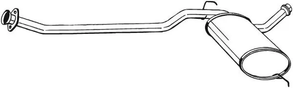 Mittelschalldämpfer BOSAL 284-321