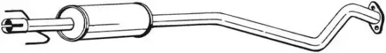 Mittelschalldämpfer BOSAL 284-367 Bild Mittelschalldämpfer BOSAL 284-367
