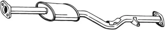 Mittelschalldämpfer BOSAL 280-121 Bild Mittelschalldämpfer BOSAL 280-121