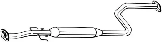 Mittelschalldämpfer BOSAL 284-667 Bild Mittelschalldämpfer BOSAL 284-667