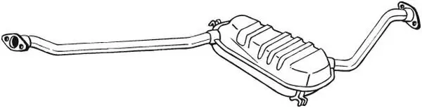 Mittelschalldämpfer BOSAL 284-837