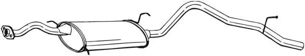 Endschalldämpfer BOSAL 285-027