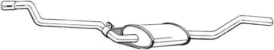 Mittelschalldämpfer BOSAL 285-067 Bild Mittelschalldämpfer BOSAL 285-067