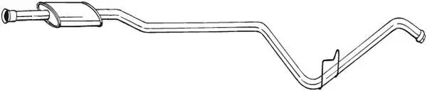 Mittelschalldämpfer BOSAL 287-159
