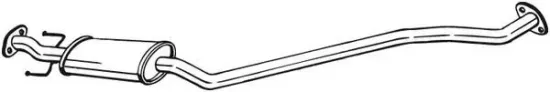 Mittelschalldämpfer BOSAL 285-421 Bild Mittelschalldämpfer BOSAL 285-421