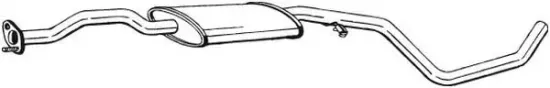 Mittelschalldämpfer BOSAL 285-619 Bild Mittelschalldämpfer BOSAL 285-619