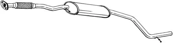 Mittelschalldämpfer BOSAL 285-795