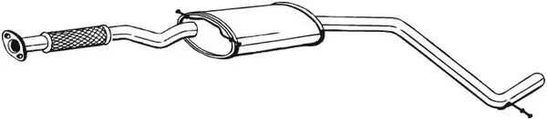 Mittelschalldämpfer BOSAL 285-851