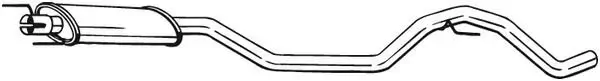 Mittelschalldämpfer BOSAL 286-111