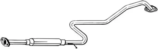 Mittelschalldämpfer BOSAL 286-125 Bild Mittelschalldämpfer BOSAL 286-125