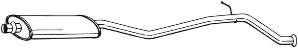 Mittelschalldämpfer BOSAL 286-167