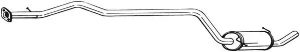Mittelschalldämpfer BOSAL 286-247