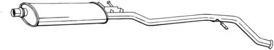 Mittelschalldämpfer BOSAL 287-093 Bild Mittelschalldämpfer BOSAL 287-093