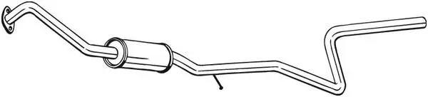 Mittelschalldämpfer BOSAL 289-473