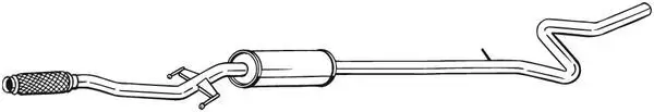 Mittelschalldämpfer BOSAL 292-045