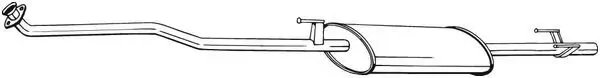 Vorschalldämpfer BOSAL 294-217