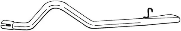 Abgasrohr BOSAL 484-757